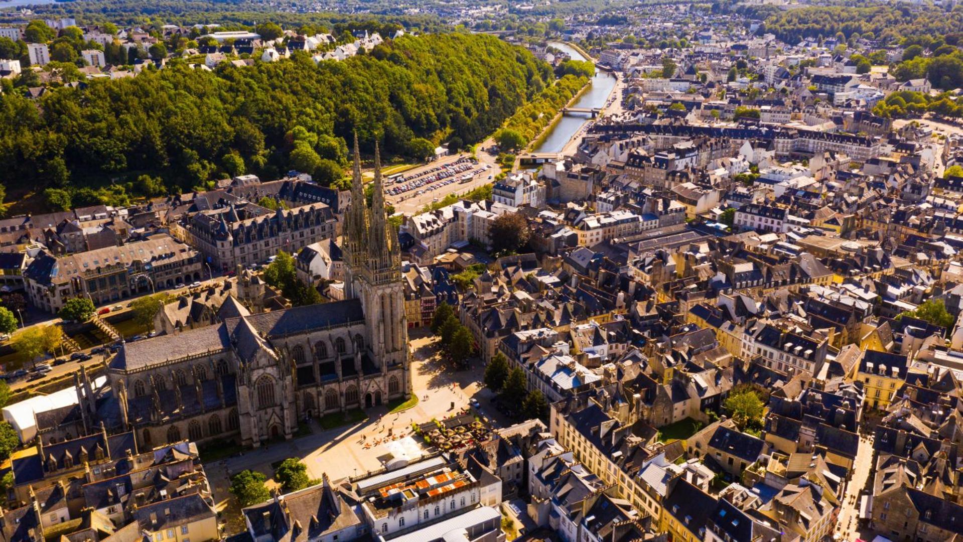 Apartamento Immeuble Les Perdrix Quimper Exterior foto